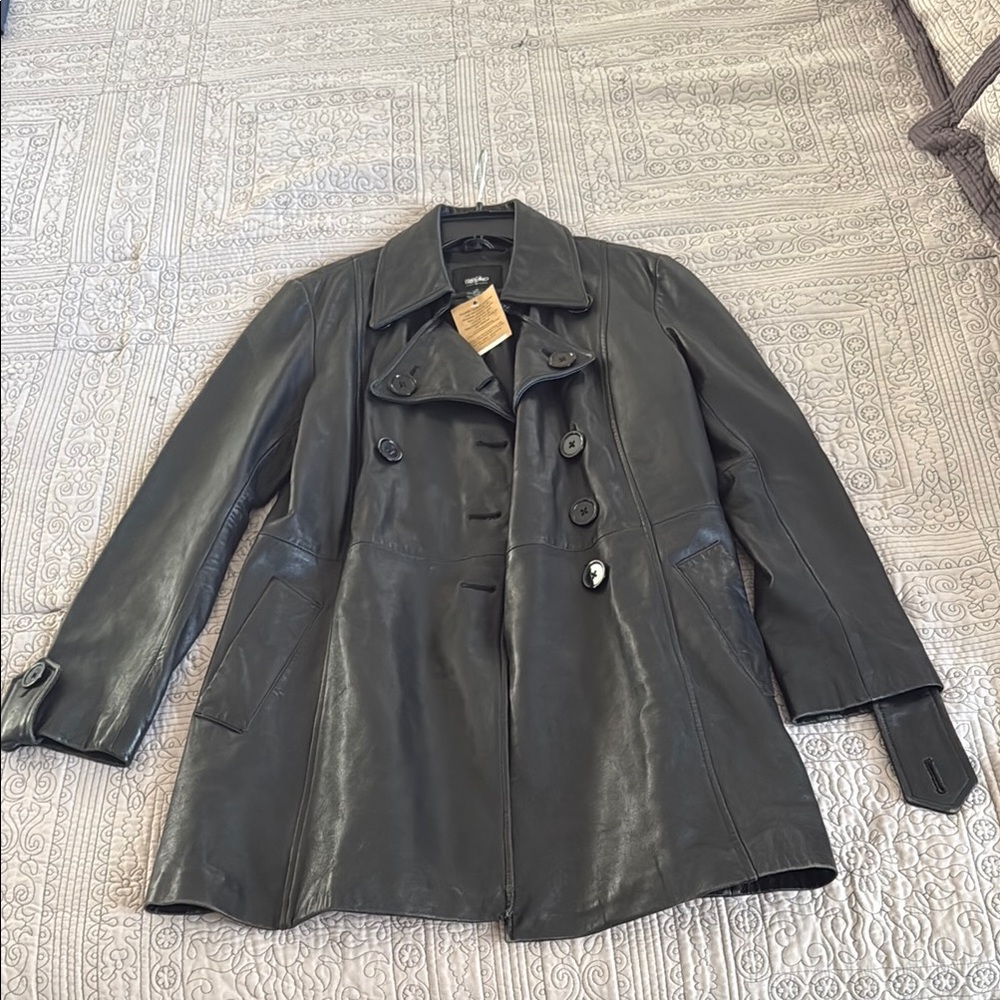 Women's Black Leather Jacket
